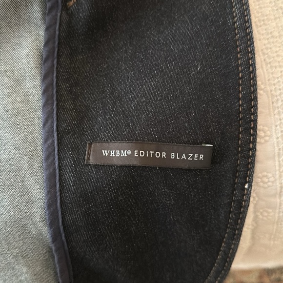 White House Black Market editor jean blazer size 6 - Picture 6 of 6